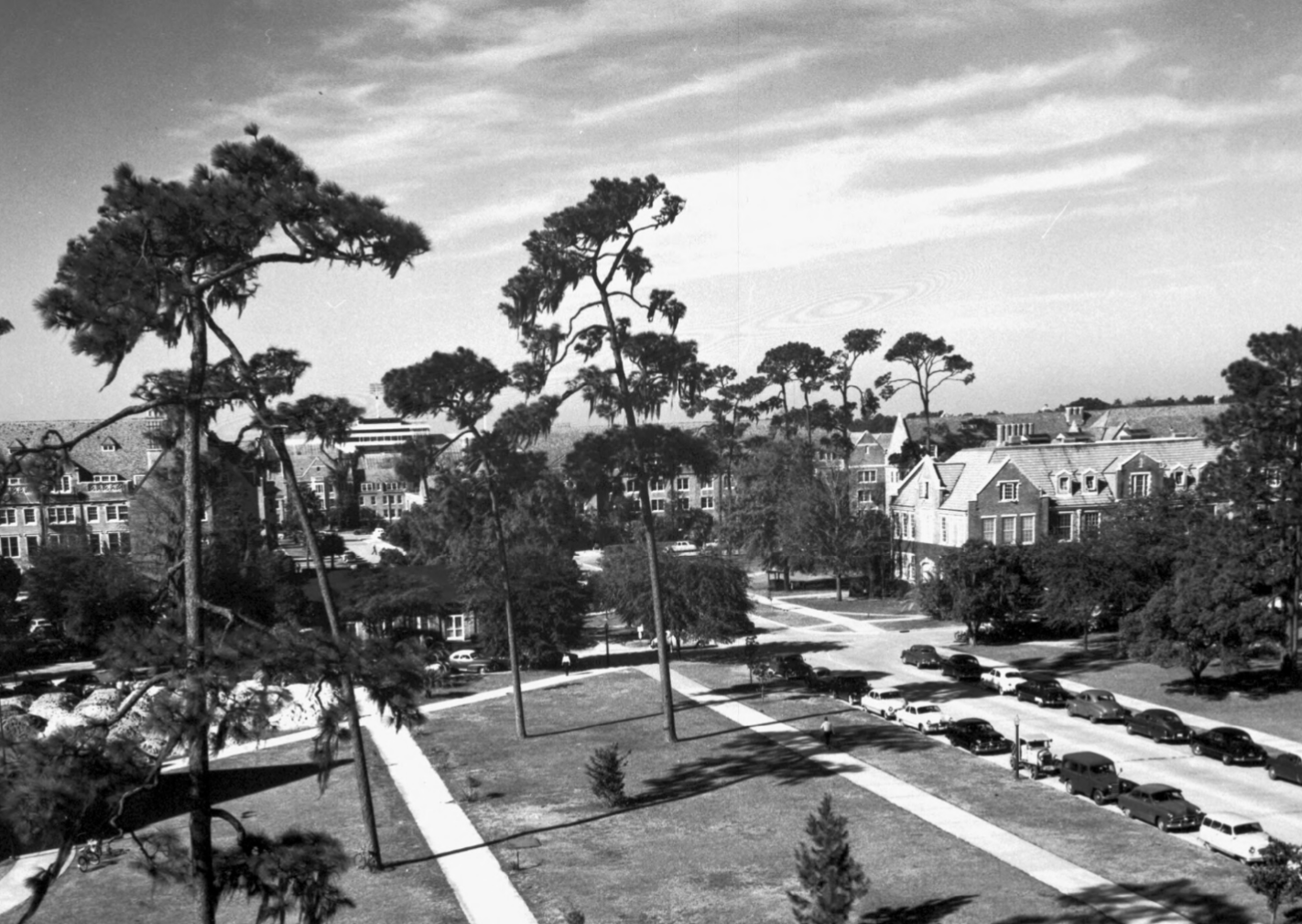 Aerial of the University of Florida campus