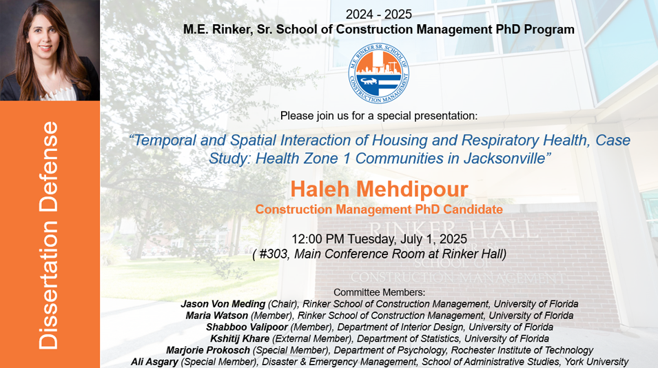 PhD Defense – Haleh Mehdipour