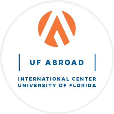UF Abroad logo.