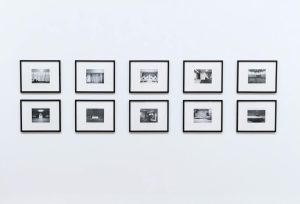 Frames on White Background