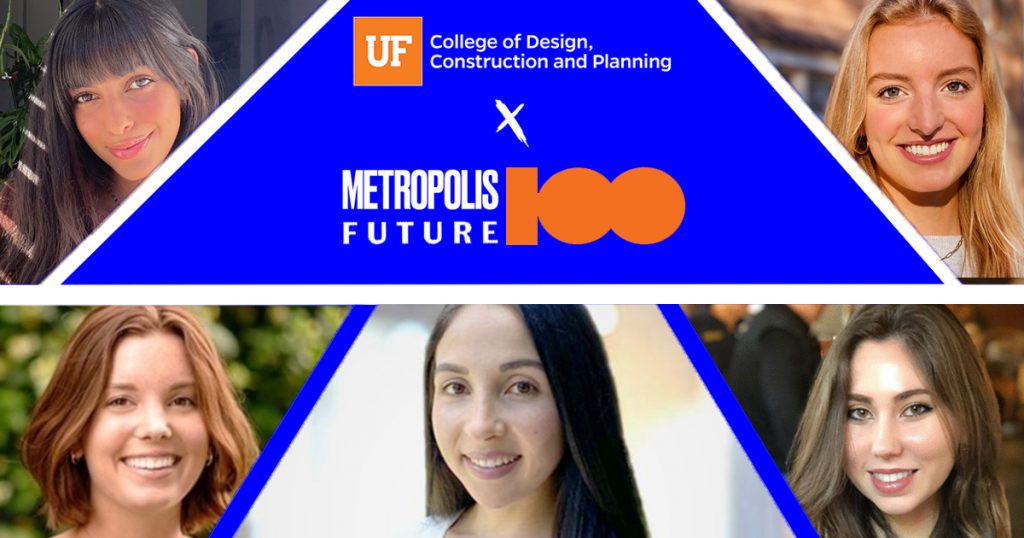 Five Interior Design Students Named to Metropolis Future 100 UF