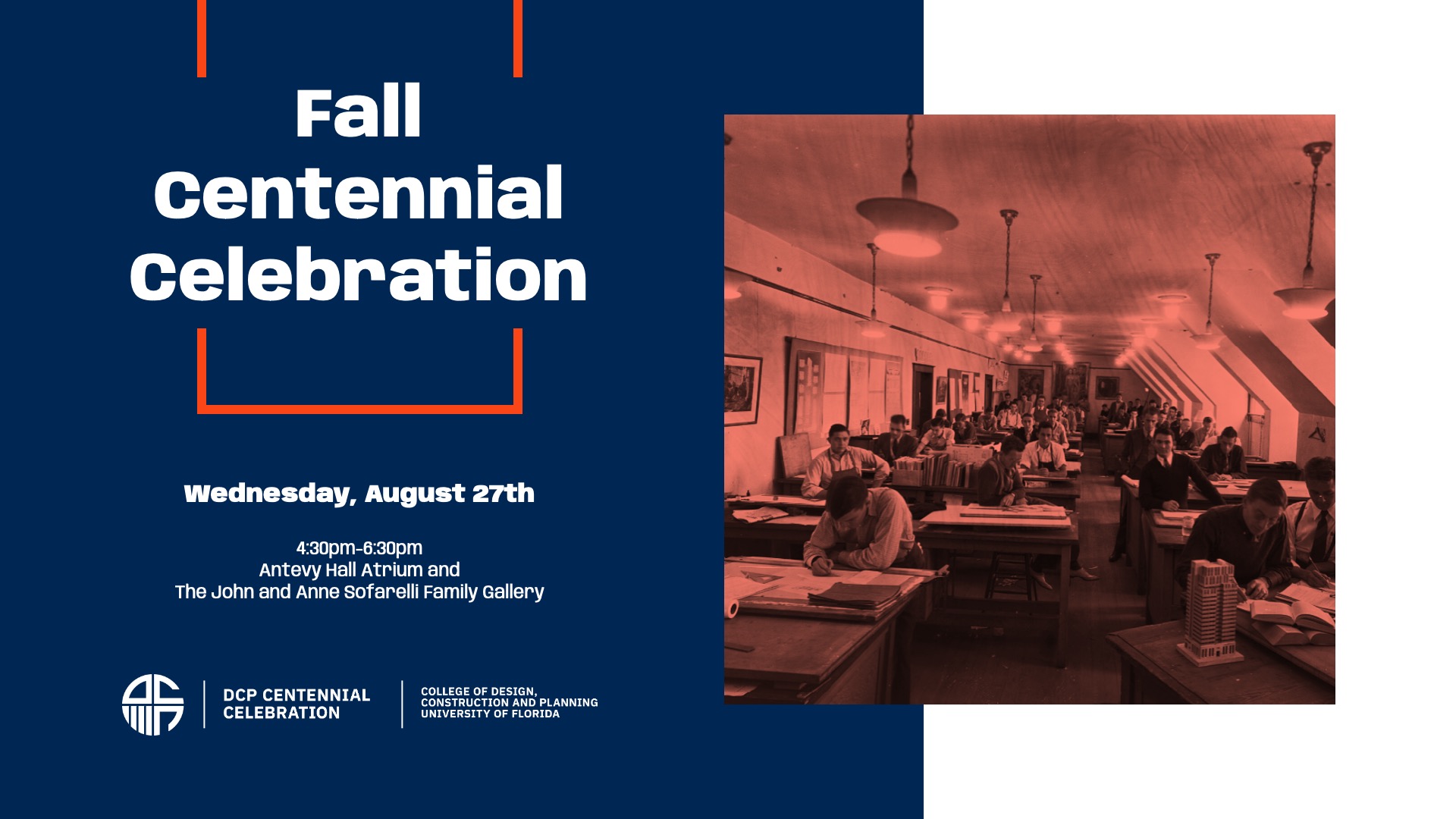 Fall Centennial Celebration 2025 Invite