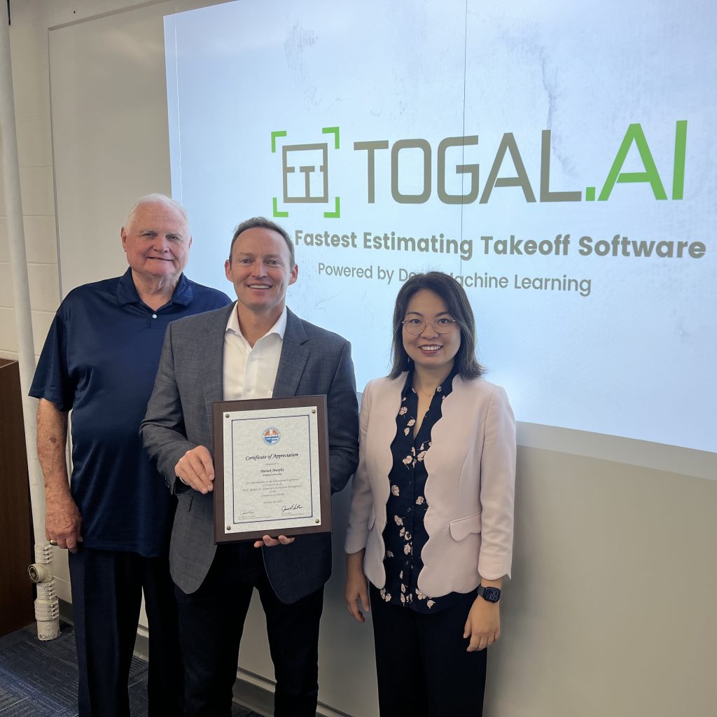 Rui Liu with Patrick Murphy