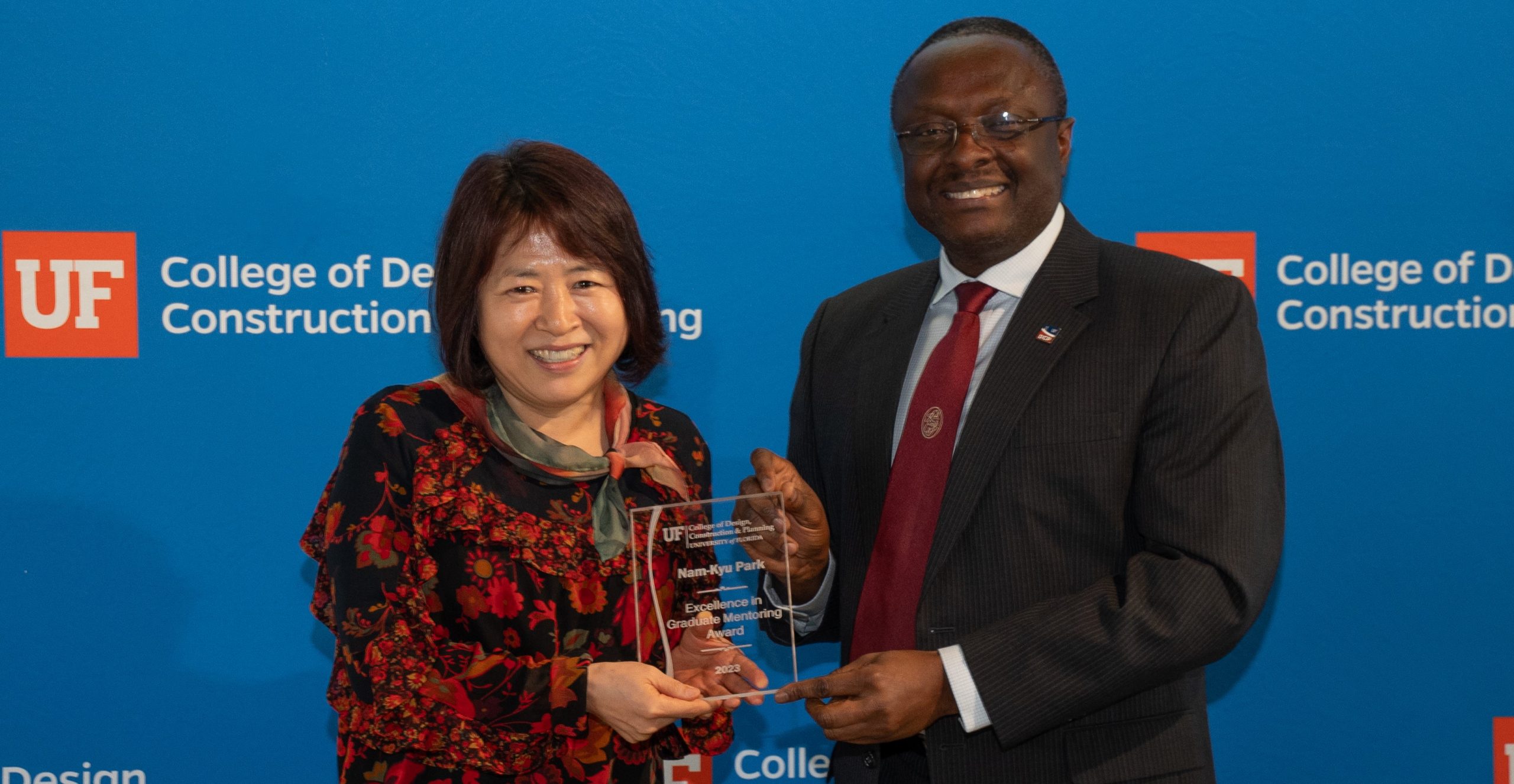 Dean Chimay Anumba with Nam-Kyu Park